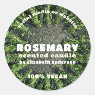 Adesivo Rosemary Candle