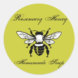 Adesivo Rosemary Honey Soap Labels