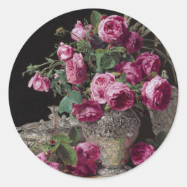 Adesivo Roses - Ferdinand Georg Walmuller