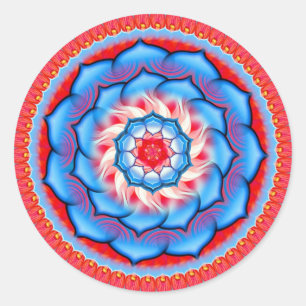 Adesivo Rosette da mandala