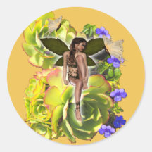 Rosette Suculentos Visitantes Melamine Plate