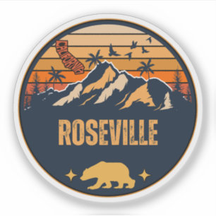 Adesivo Roseville, Califórnia