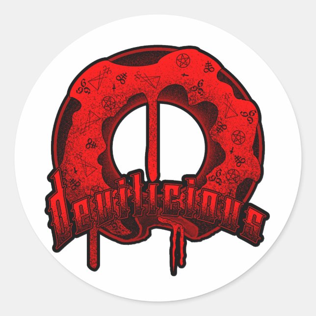 Adesivo Rosquinha Deviliciosa (Frente)