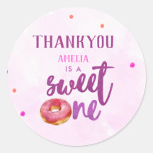 Rosquinha doce, doce, primeiro aniversario.