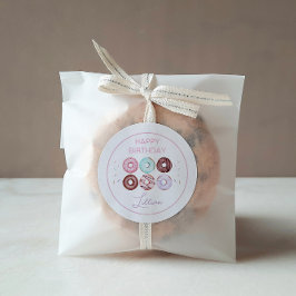 Adesivo ROSQUINHA e FESTA DE ANIVERSÁRIO ARCO