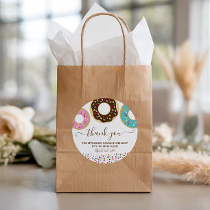 Adesivo Rosquinha Espelhada Com Amor, Bebê, Espelho Obrig