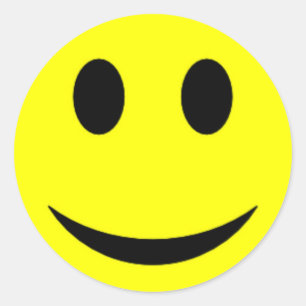Adesivo Rosto Amarelo Original