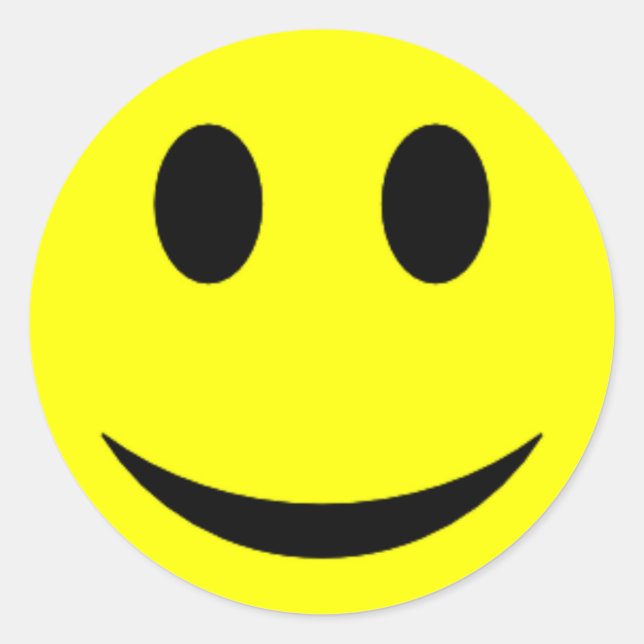 Adesivo Rosto Amarelo Original (Frente)