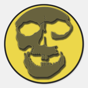 Adesivo Rosto craniano e produtos de lua