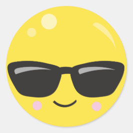 Adesivo Rosto de Emoji