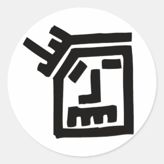 Adesivo Rosto de Funk