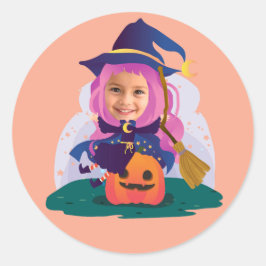 Adesivo Rosto de Menina Personalizado
