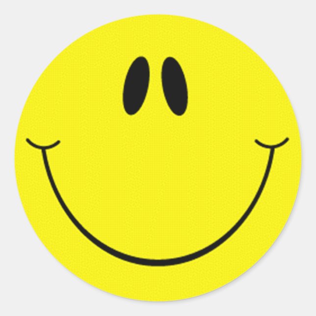 Adesivo Rosto de Sorriso Idiota (Frente)