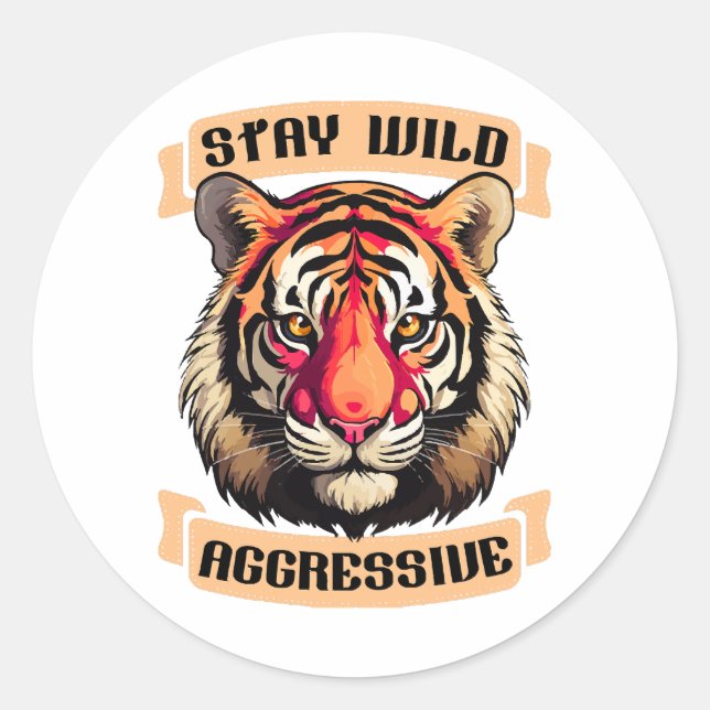 ADESIVO ROSTO DE TIGRE (Frente)