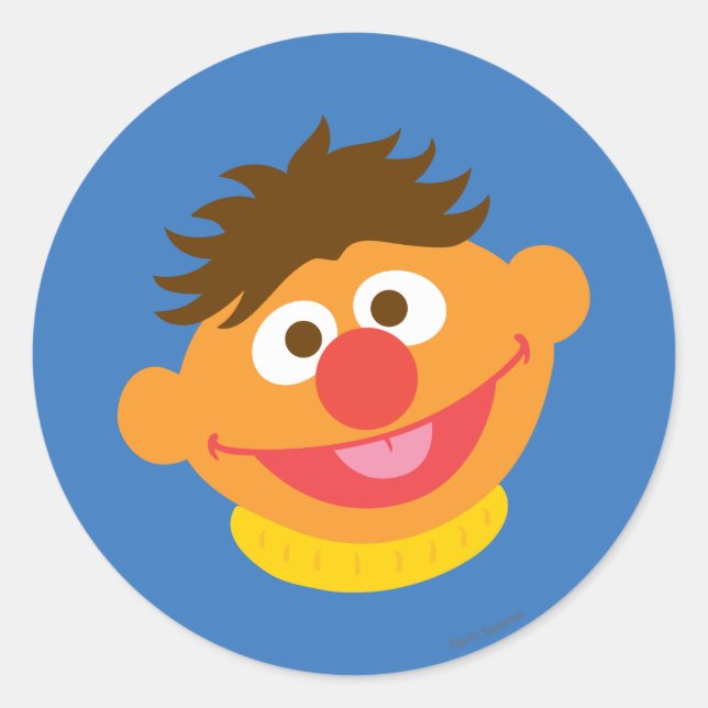Adesivo Rosto do Ernie (Frente)