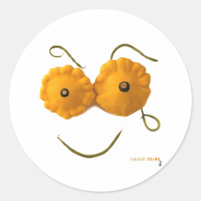 Adesivo Rosto Esmagado (Frente)