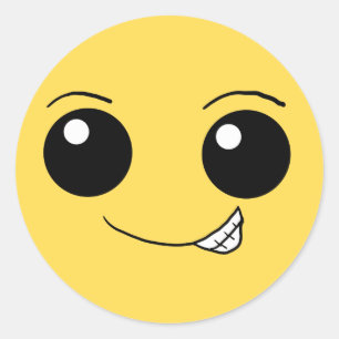 Adesivo Rosto Feliz 5