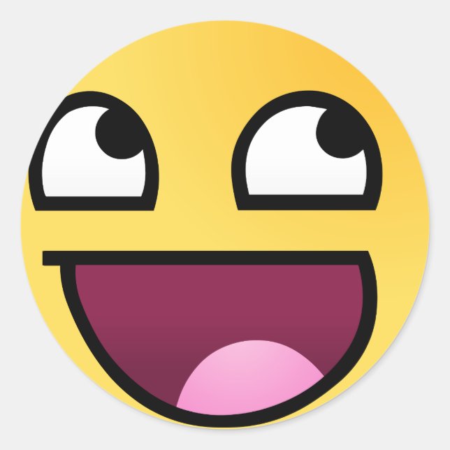 Adesivo Rosto incrível - HD de alta qualidade (Frente)