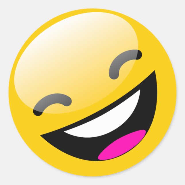 ADESIVO ROSTO RINDO (Frente)