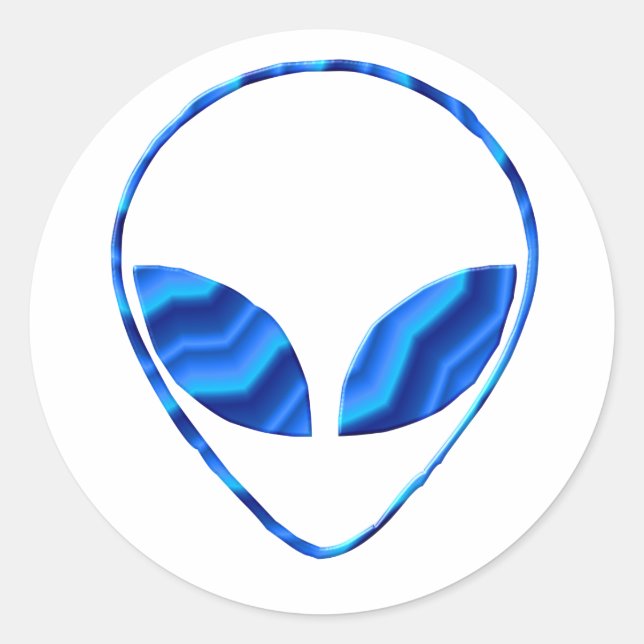 Adesivo Roswell Alienígena Sticker (Frente)