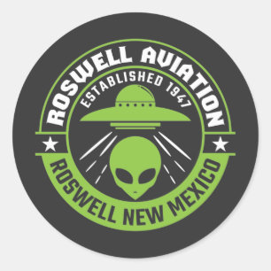Adesivo Roswell Aviation Criada Em 1947