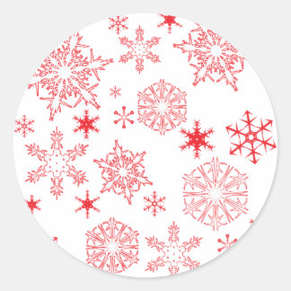 Adesivo Rosy Snowflakes