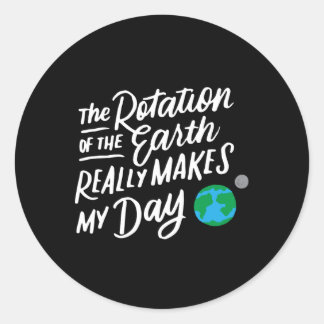 Adesivo Rotação Da Terra Faz Meu Dia Jogar Ciência T S