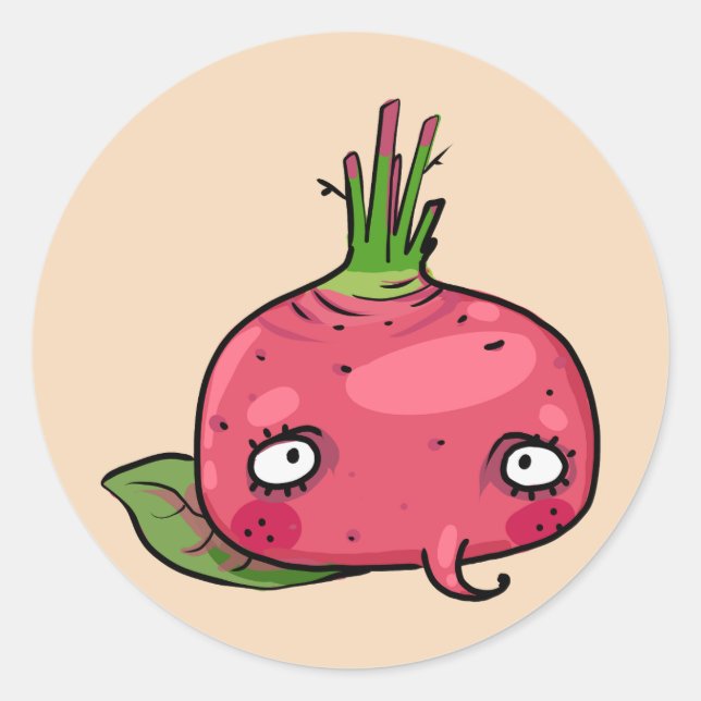 Adesivo Rote Beete beet (Frente)