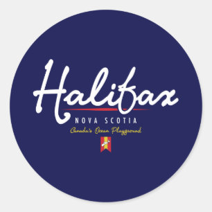 Adesivo Roteiro de Halifax