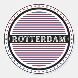Adesivo Rotterdam City Pride Emblem – Dutch Identity