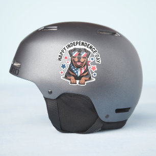 Adesivo Rottie Patriot Paws