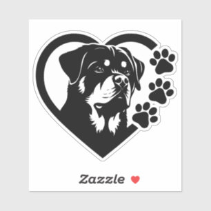 Adesivo Rottweiler