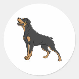Adesivo Rottweiler Dog - Rottie Pride