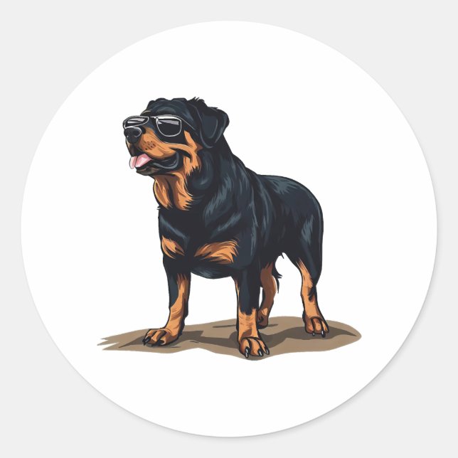 Adesivo Rottweiler O Explorador (Frente)
