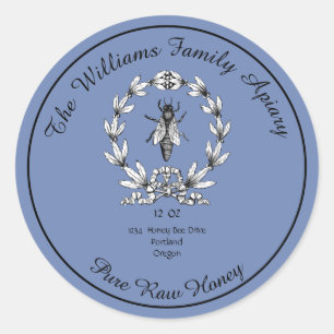 Adesivo Rótulo Apiário de Mel de Abelhas  Mel em bruto p