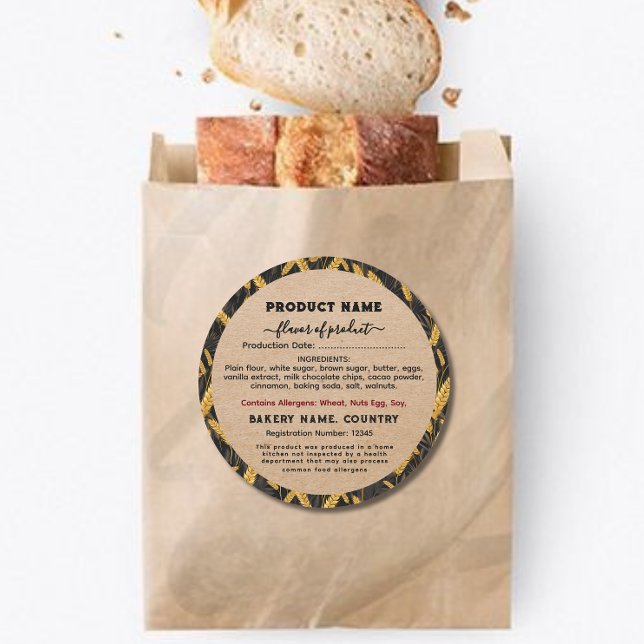 Adesivo Rótulo atualizado da comida de algodão em Illinois (Criador carregado)