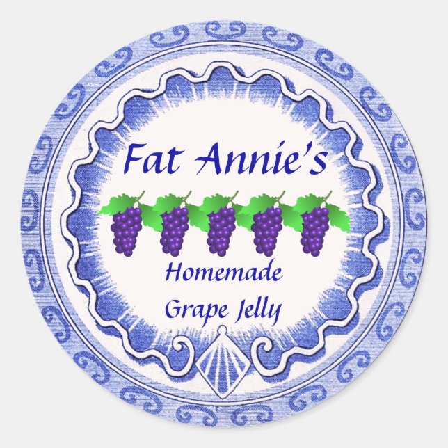 Adesivo Rótulo da gelatina (Frente)