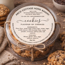 Rótulo da Lei de Cookies de Script Moderno Cottage