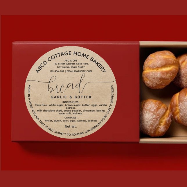 Adesivo Rótulo da lei do algodão (Criador carregado)