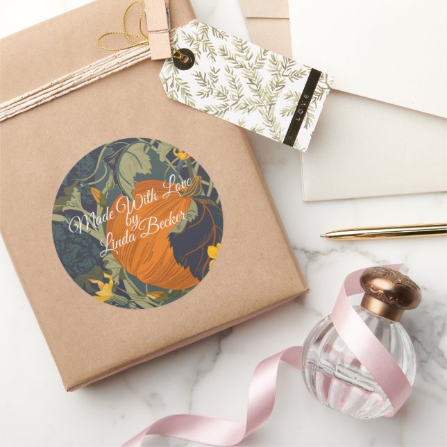 Adesivo Rótulo da Presente da Bomba e das Vinhas (Presentear)