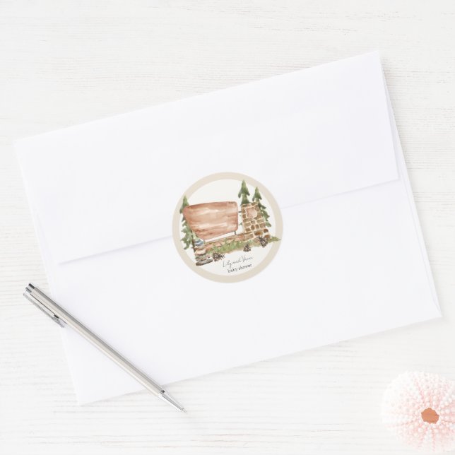 Adesivo Rótulo da Ronda dos Stickers Nacionais (Envelope)