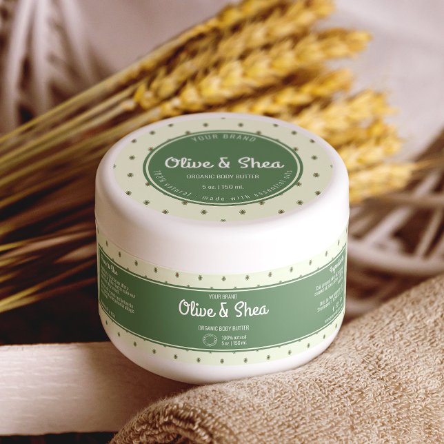 Adesivo Rótulo da tampa do jato de Cosméticos em Círculo V (Criador carregado)