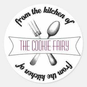 Adesivo Rótulo das Goodies cozidas