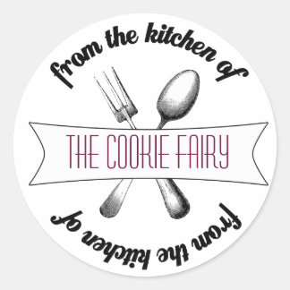 Adesivo Rótulo das Goodies cozidas