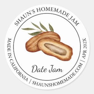 Adesivo Rótulo Date Jam Modern