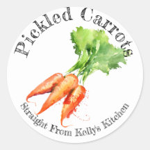 Rótulo de Alimentos Cenouras em Conserva Negócios 