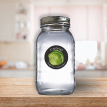 Rótulo de Alimentos de Repolho para Negócios de En