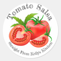 Rótulo de Alimentos Salsa de Tomate para Negócios