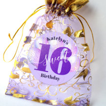 Rótulo de Balões de Aniversário de 16 Anos Sweet P