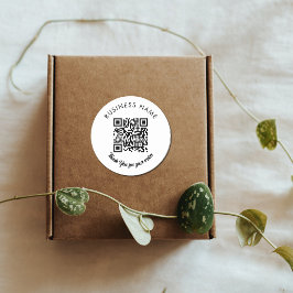 Adesivo Rótulo de Código QR do Produto de Encapsulamento C